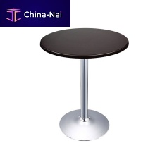 Contemporary table ALTAREJOSwengechromemelamine