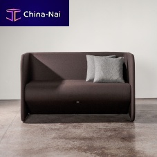 Contemporary sofa HUGfabricbrown2-person