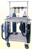 Trolley-mounted anesthesia workstation AVI-010