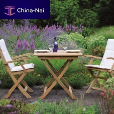 Contemporary table MALAGAteakteak baserectangular