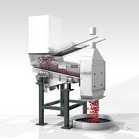 Silo discharge unit for hopperbulkvibrating