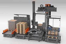 Layer depalletizer HLDP for empty cansfor cansautomated