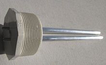 Metal ignition electrode