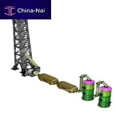 Medical waste treatment plant gaseous