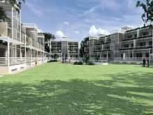 Modular building VILLAGE DE VACANCESprefabconcretefor housing developments