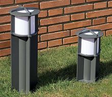 Garden bollard light CROSS-1urbancontemporaryaluminum
