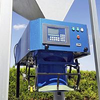 Vertical bagging machine weight
