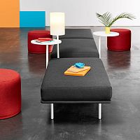 Contemporary bench MEET UP!fabricupholsteredcontract