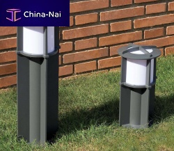 Garden bollard light CROSS-1urbancontemporaryaluminum