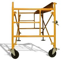 Mobile scaffolding facademodular