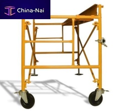 Mobile scaffolding facademodular