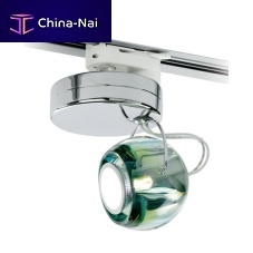 Halogen track light BELUGA COLOUR D57LEDroundcrystal