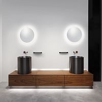 Double washbasin cabinet ABC02free-standingstainless steeldesign