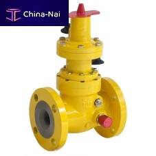 Diaphragm valve GIPSlevershut-offregulating