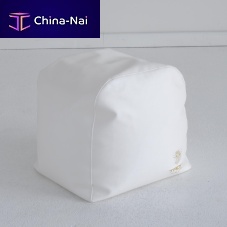 Contemporary pouf CLOUDfabricleatherpolyester