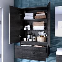 Contemporary bathroom cabinet KETTYhomeSolid Surfacewall-mounted