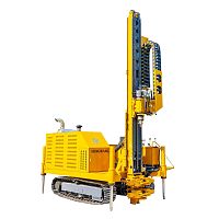 Rotary drilling rig HWXP-150Ccontinuous flight auger (CFA)core drillingfor tie-back anchoring
