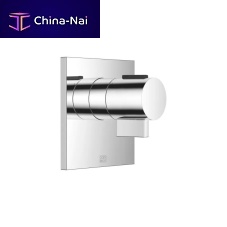 Shower mixer tap xTOOLwall-mountedthermostaticchromed metal