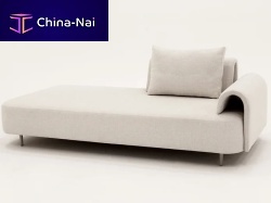 Contemporary daybed jerifabricfabricaluminum base