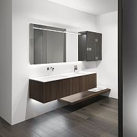 Walnut washbasin stand XS
