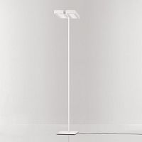 Floor-standing lamp COVER TERRAaluminumstainless steelcontemporary