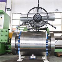 Ball valve electricdouble block-and-bleedfor water