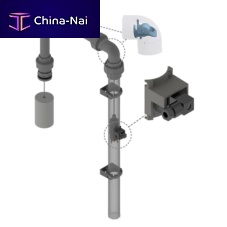 Liquids level indicator BZE SETfloatwith switching function