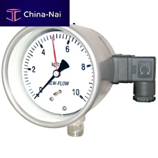 Dial pressure gauge PIS5000 threadedNPT 1/2glass