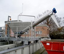 Sand washing plant