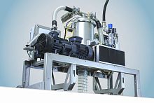 Fully-automatic filling machine vLoader 250containerfor 3D printing powders