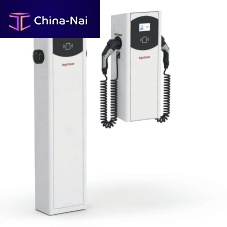 Electric vehicle charging station INGEREV® FUSION wall-mountedfloor-mounted