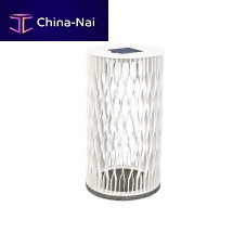 Floor lamp CADIXaluminummeshminimalist design