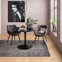 Contemporary table Solo MarbleMDFresinfiberglass base