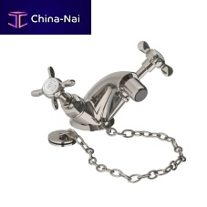 Double-handle bidet mixer tap LBS 1199countertopnickelbathroom