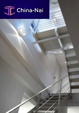 Wall-mounted spotlight B-ART + : 2Thalogenroundmetal