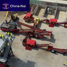 Metal recycling unit metal separationfor process lines