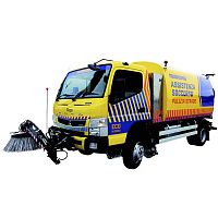 Vehicle-mount sweeper hydraulicfor public spacewaste