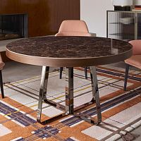 Contemporary dining table AVAlacquered woodMDFceramic