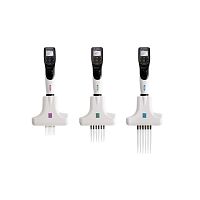 Multi-channel pipette VOYAGER seriesfor laboratorywith adjustable tip spacingelectronic