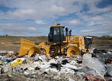 Medium excavator 816crawlerdiesellandfill