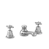 Double-handle shower mixer tap 3256for bathtubcountertopchrome-plated brass
