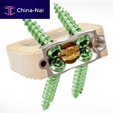 Lumbar interbody fusion cage anteriorPEEK