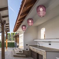 Contemporary ceiling light MEISYacrylicLEDdimmable