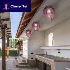 Contemporary ceiling light MEISYacrylicLEDdimmable