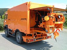 High-pressure cleaner with combustion engine JETMASTERtruck-mounted