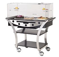 Restaurant trolley CONTEMPORAINE : 304NWrefrigeratedgardenstainless steel