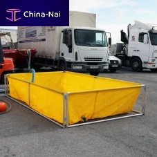 Water tank 4hydrocarbontemporary storagewith frame