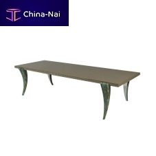 Traditional dining table Opuswoodenwooden baserectangular