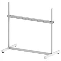 Transport cart STANDB1 seriessteelshelfwith swivel casters