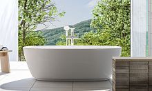 Oval bathtub freestandingfor homescontemporary